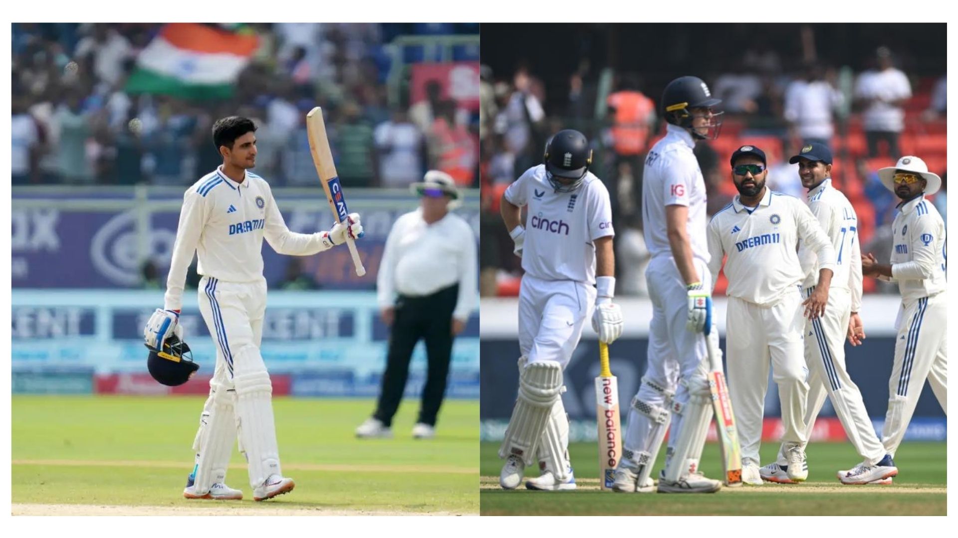 IND vs ENG 2nd Test, Day 3- Shubman Gill made a ton for India